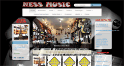Desktop Screenshot of nessmusic-guitare.com